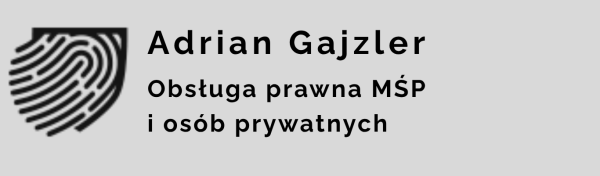 Znak Kancelarii Adwokackiej Adriana Gajzlera